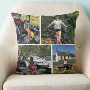 Coussin Quatre photos