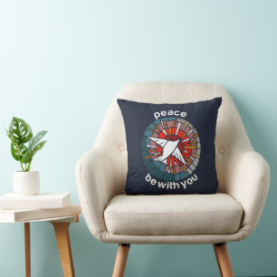 Coussin Que la paix soit avec vous