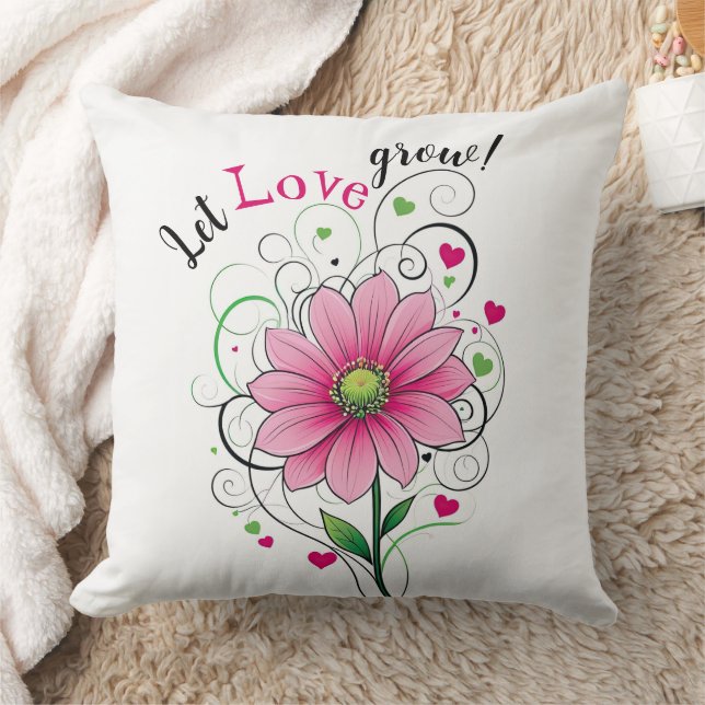 Coussin Que l'amour se développe (Couverture)