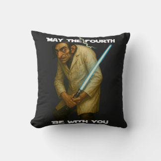 Coussin Que le quatrième soit avec vous (Math-ter)!
