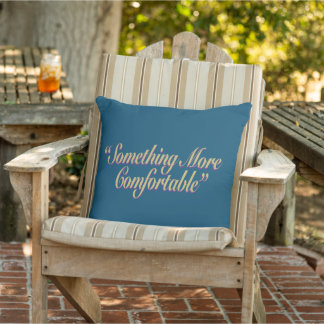 Coussin Quelque chose de plus confortable BG Turquoise