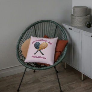 Coussin Quelqu'Un A Dit Pickleball