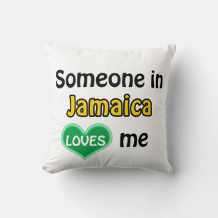 Coussin Quelqu'un en Jamaïque m'aime
