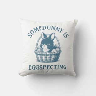 Coussin Quelqu'Un Est En Train D'Entendre Une Faire-part D