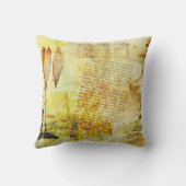 Coussin Quelqu'un pour le thé ? (Verso)