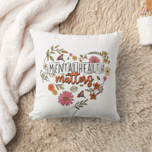 Coussin Questions de santé mentale