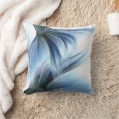 Coussin Queue de Sirène Glam | Lustre Sheen Bleu Glace Pou (Couverture)