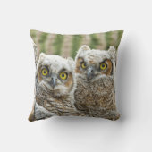 Coussin Qui est là, Pair of Owl's (Verso)