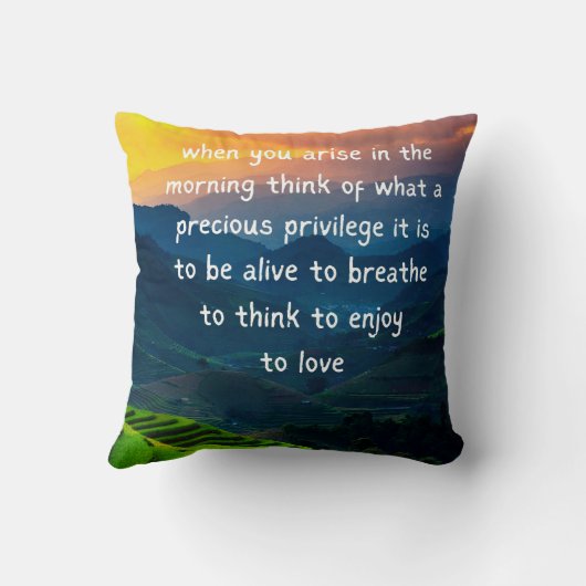 Coussin Quotidien Gratitude (Verso)