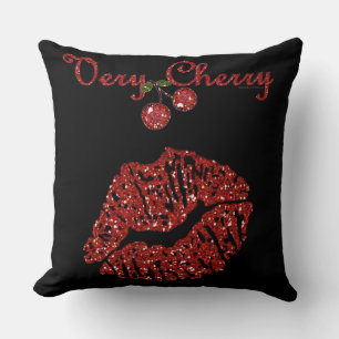 Coussin RAB Rockabilly très Cherry Kiss