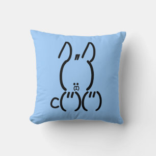 Coussin Rabbit ASCII