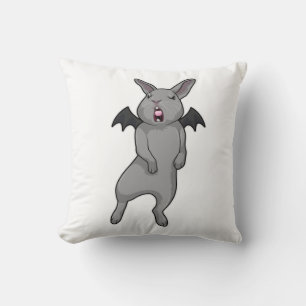 Coussin Rabbit avec aile chauve-souris