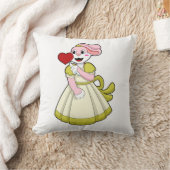 Coussin Rabbit comme mariée avec une robe de mariée.PNG (Couverture)