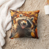 Coussin Raccoon Silly Fall (Couverture)