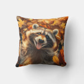 Coussin Raccoon Silly Fall (Verso)