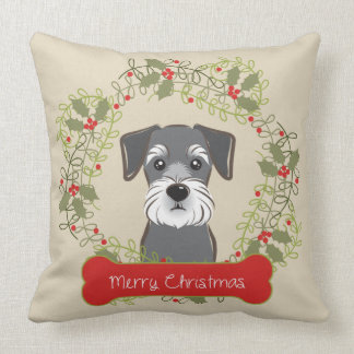 Coussin Race de chien de Joyeux Noël