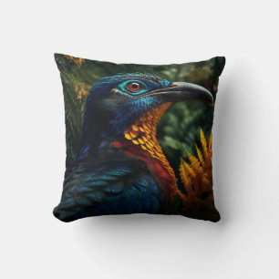 Coussin Radiance tropicale : Vivid Bird