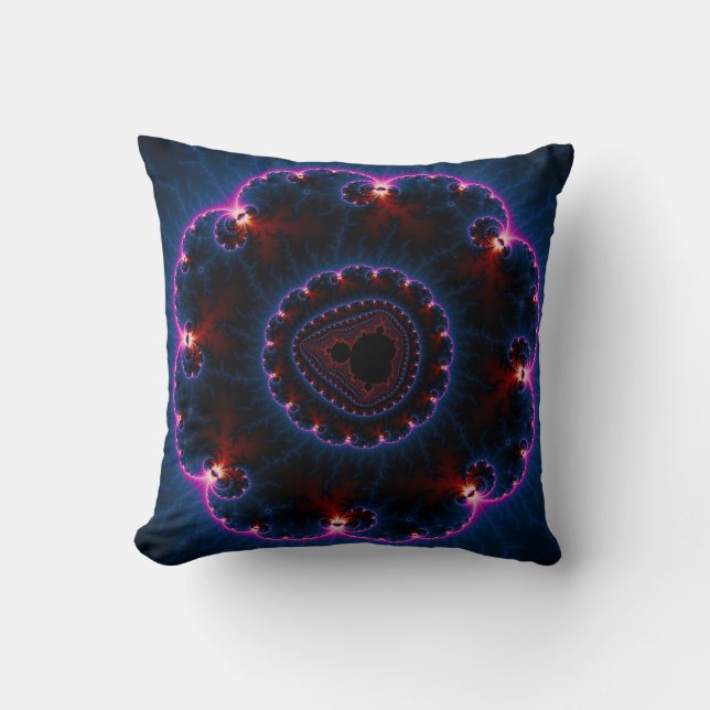 Coussin Rai - Art fractal (Recto)
