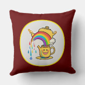 Coussin "Rainbow Brew" (Verso)