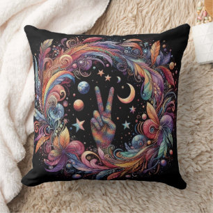 Coussin Rainbow Peace
