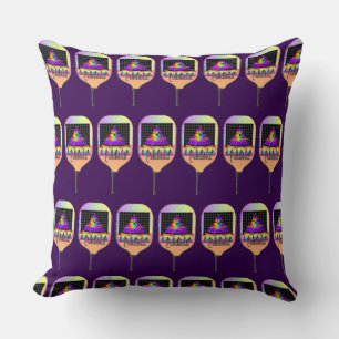 Coussin Rainbow Pickleball