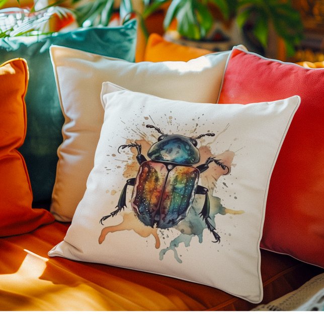 Coussin Rainbow Scarab (Créateur téléchargé)