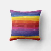 Coussin Rainbow Stripes (Verso)