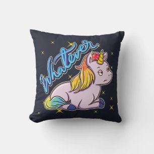 Coussin Rainbow Unicorn Quel que soit le jour férié