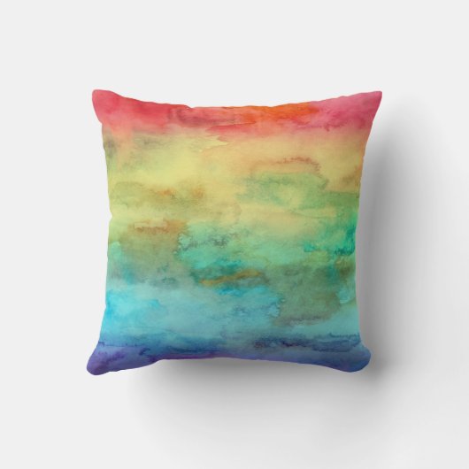 Coussin Rainbow Watercolor (Verso)