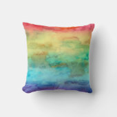 Coussin Rainbow Watercolor (Recto)