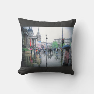 Coussin Rainy Day à Londres Angleterre