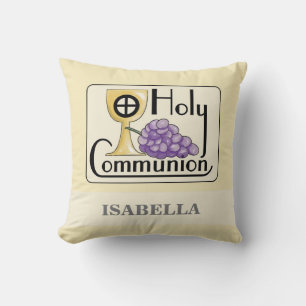 Coussin Raisin et Coupe de Première Communion, Personnalis