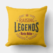 Coussin Raising Legends – Warrior Mother Design (Recto)