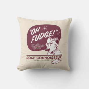 Coussin Ralphie Parker - Connaisseur du savon