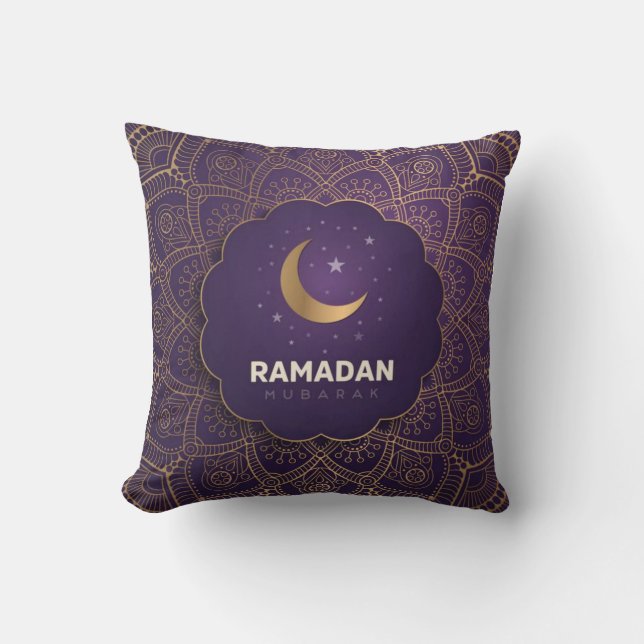 Coussin Ramadan Moubarak (Recto)