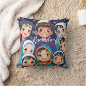 Coussin Ramadan Moubarak Anime Cushion (Couverture)