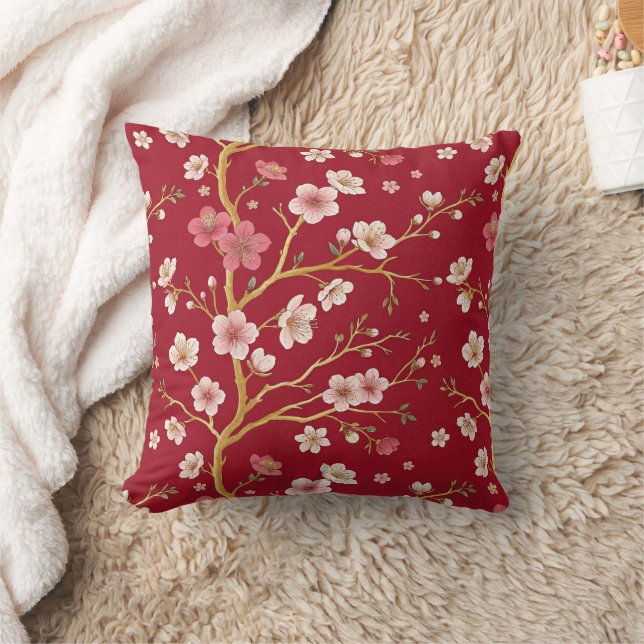 Coussin Rameau d'or de cerisier élégant (Couverture)