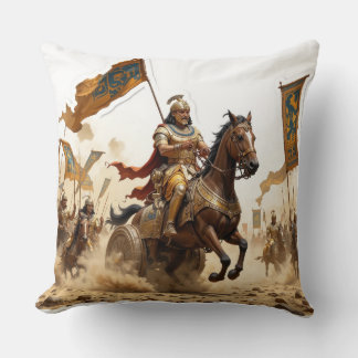 Coussin Ramsès II menant la bataille de Kadesh