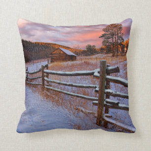 Coussin Ranch de neige