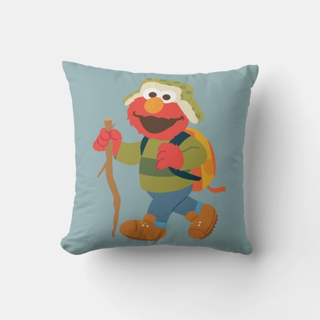 Coussin Randonnée dans les bois d'Elmo (Recto)