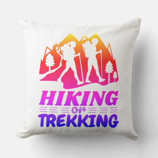 Coussin Randonnée ou trekking (Recto)
