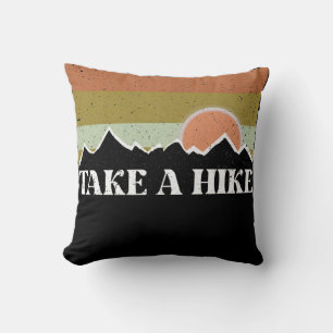 Coussin Randonnée Vintage Randonnée Extérieur Aventures