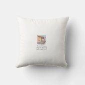 Coussin Rangée de maisons (Verso)