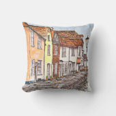 Coussin Rangée de maisons (Recto)