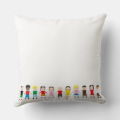 Coussin Rangée Enfants (Verso)