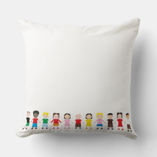 Coussin Rangée Enfants (Recto)