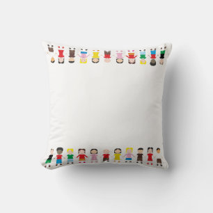 Coussin Rangée Enfants