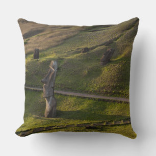 Coussin Rano Raraku, Rapa Nui, Île de Pâques, Chili