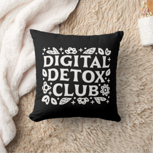Coussin rappel de pleine conscience du club de désintoxica