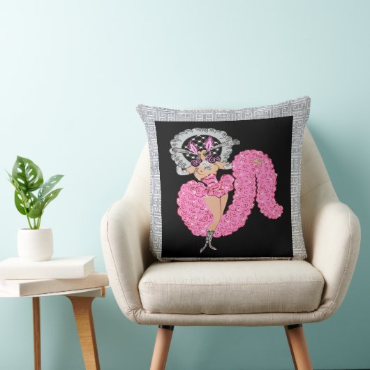 Coussin Rare ERTE Design "Mimi" (Recoloré) (Chaise)